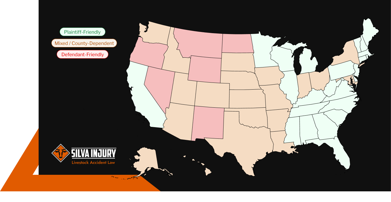 livestock accident liability across us